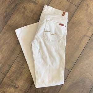 Seven for all mankind corduroy  jeans